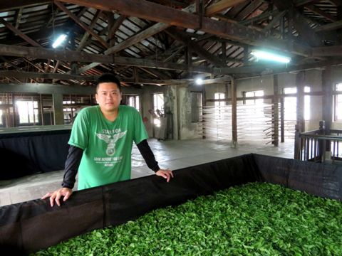東邦紅茶3代目 郭瀚元氏(郭少三建立的茶葉工廠)