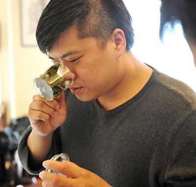 圖四 - 聞葉底審定香氣