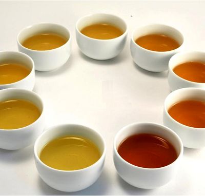 圖四 - 烏龍茶豐富的顏色
